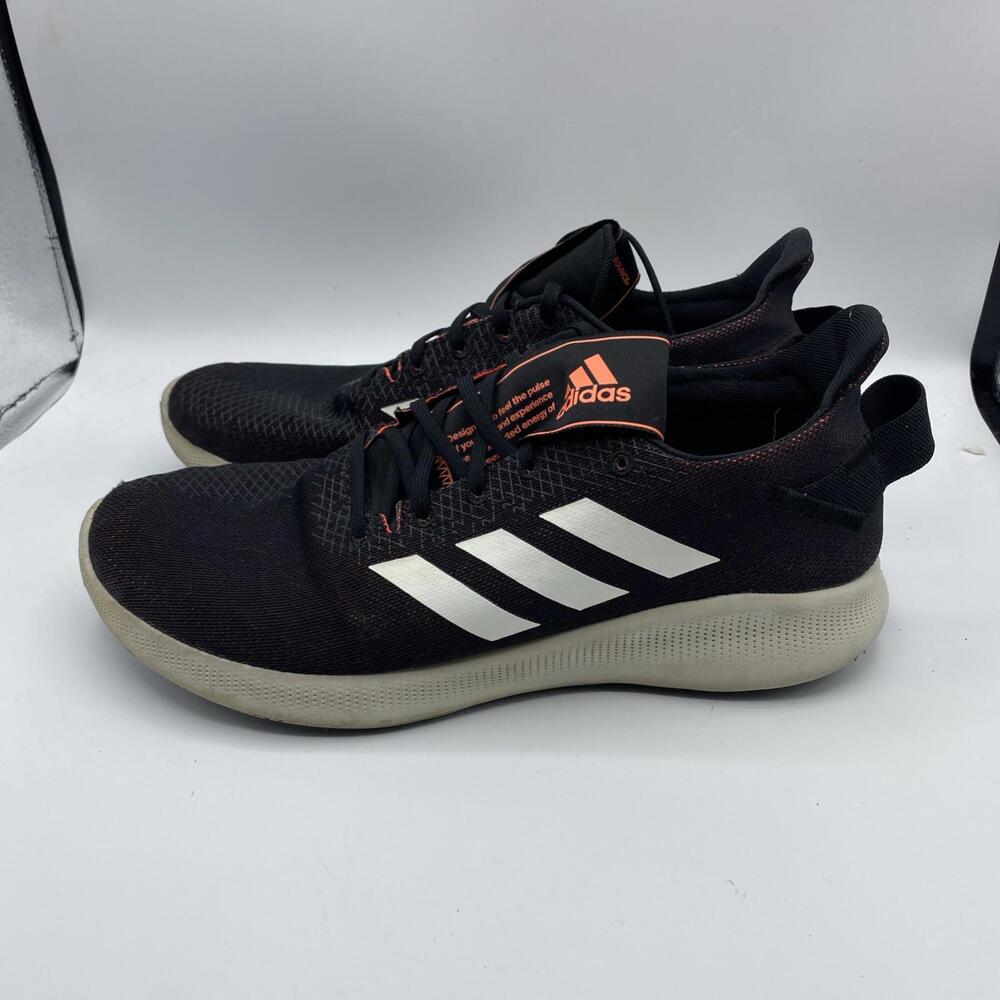 Adidas Sensebounce+ Men’s Size 10 EE4010 Black Walking Running - Picture 3 of 14